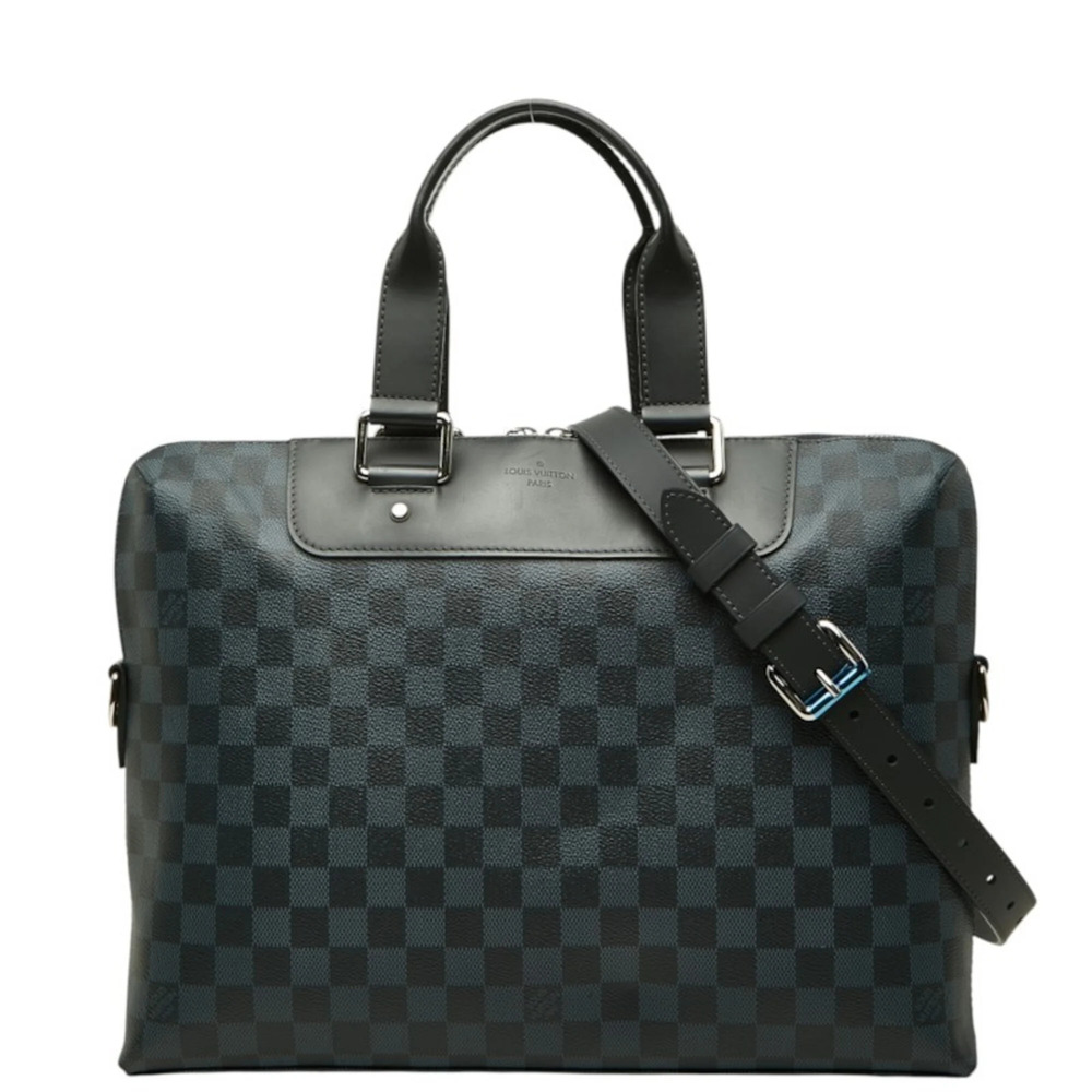 Louis Vuitton Damier Cobalt Portedocuments Jour Business Bag Tote PDJ N42241 ...